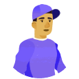 Illustrated Avatar of a man